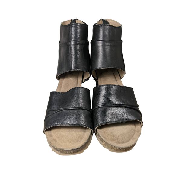 nwb Diba true black leather sandal 8.5 - Picture 5 of 10